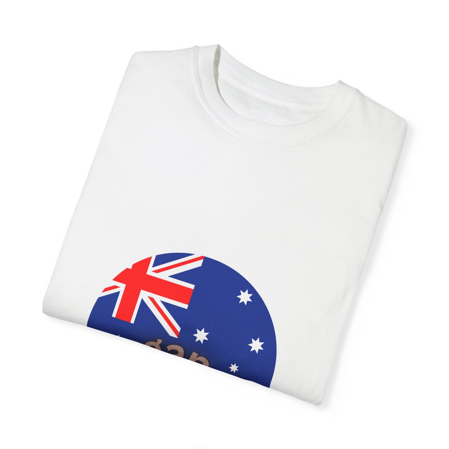 Bogan As Unisex Garment-Dyed T-Shirt - Casual Aussie Style Tee