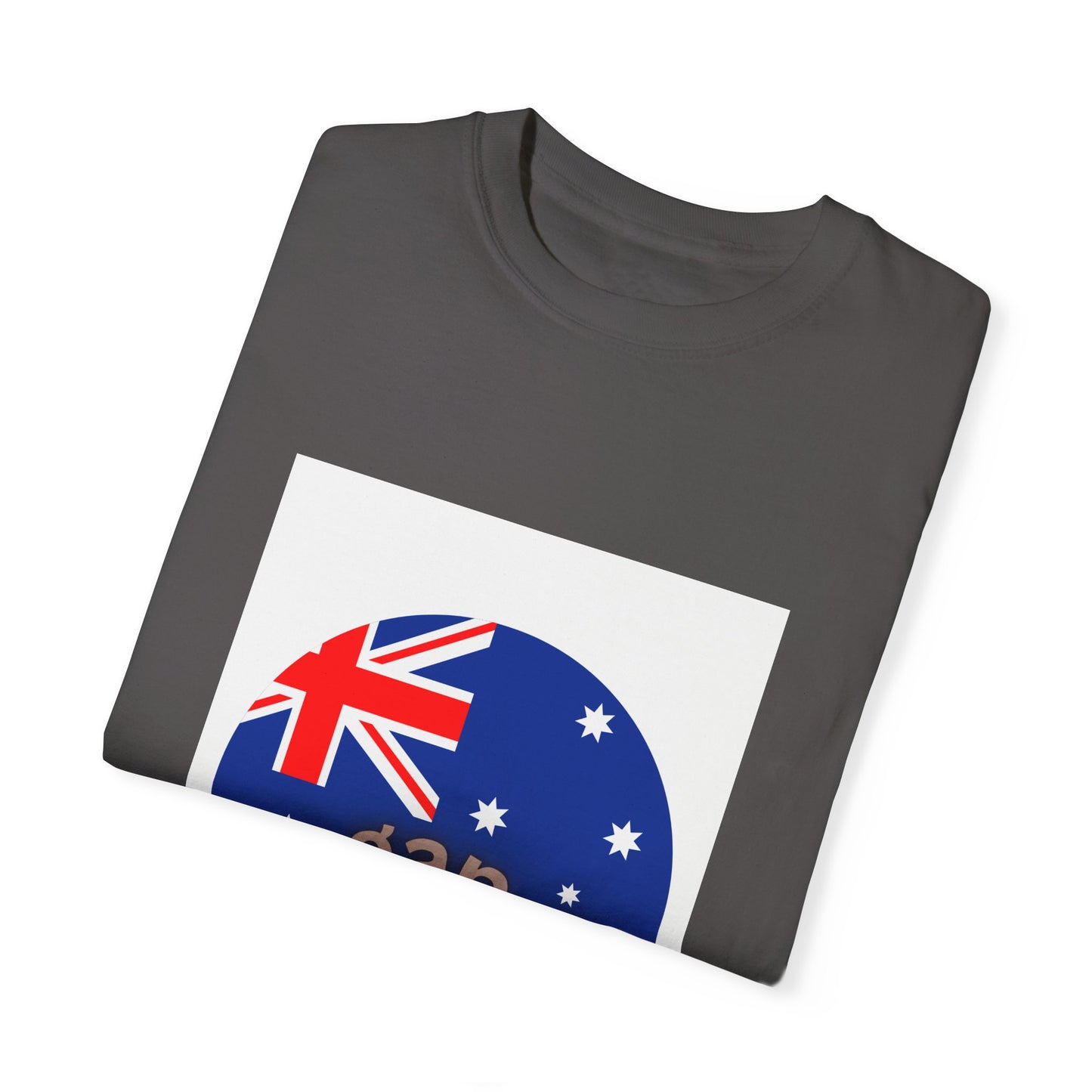Bogan As Unisex Garment-Dyed T-Shirt - Casual Aussie Style Tee