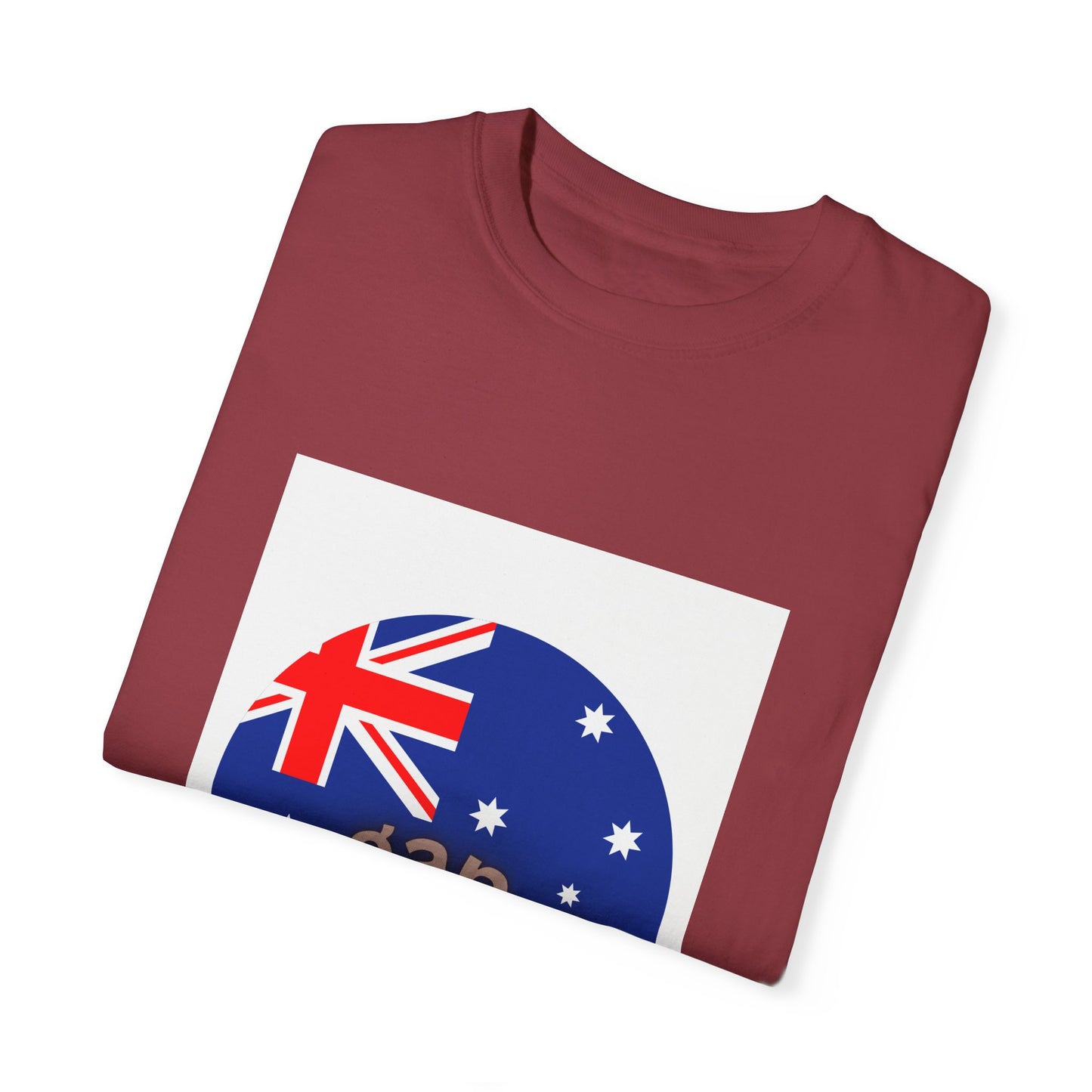 Bogan As Unisex Garment-Dyed T-Shirt - Casual Aussie Style Tee