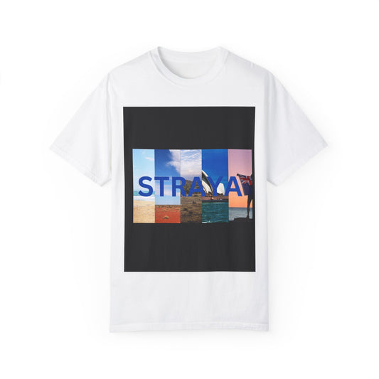 Unisex Garment-Dyed T-Shirt - STRAYA Coastal Vibes