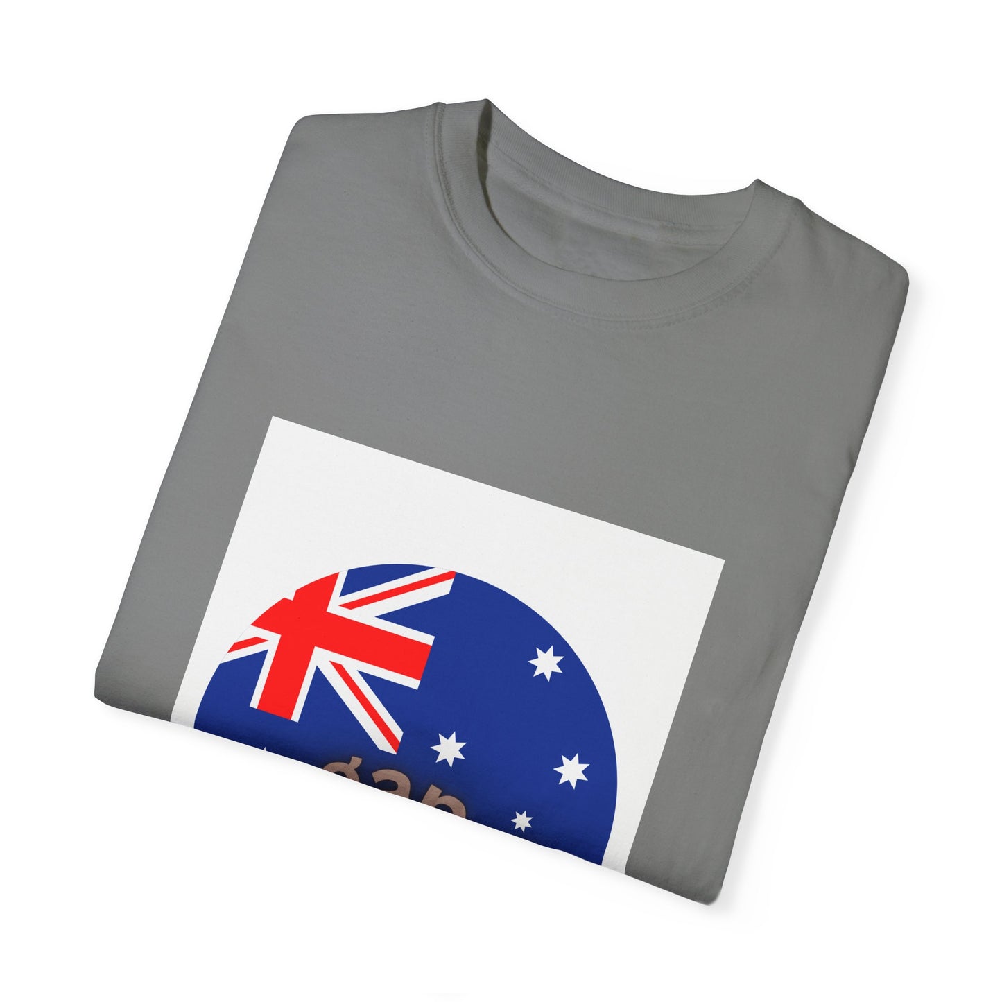 Bogan As Unisex Garment-Dyed T-Shirt - Casual Aussie Style Tee